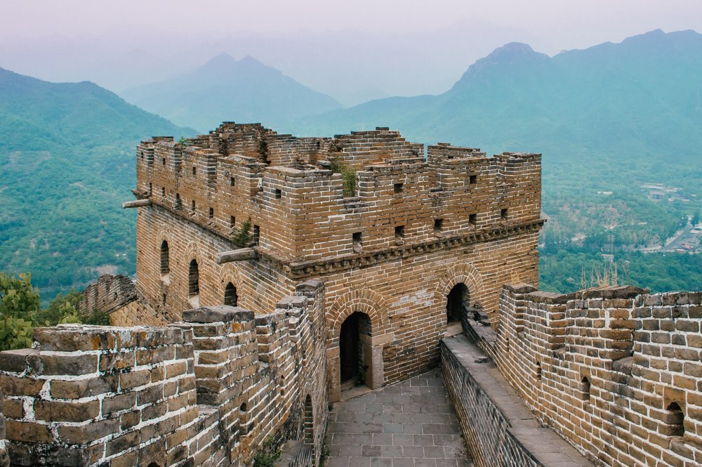 great wall of china watchtower photography