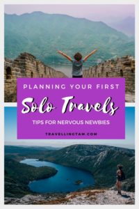 First solo trip travel advice