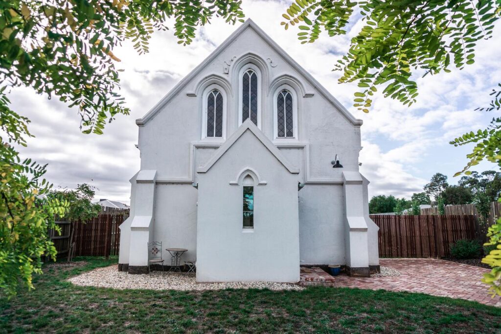 unique converted church holiday let